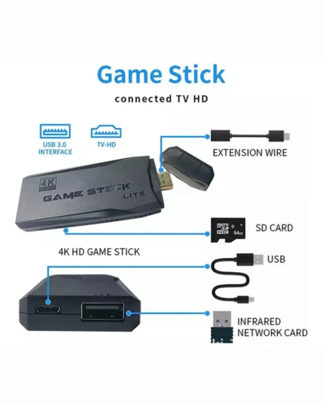 Consola De Juegos De Tv M8 Y3 Lite