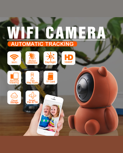 Cámara Espía Oso Café